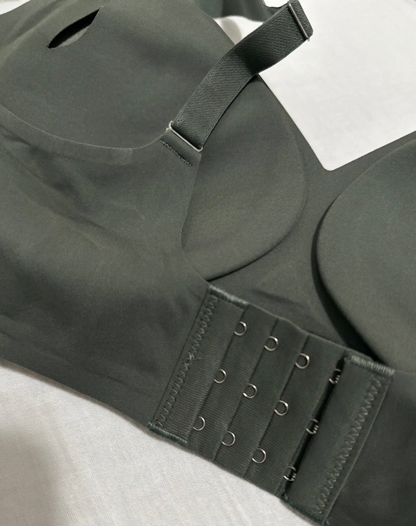 Wireless Jelly Bra | Uniform Green