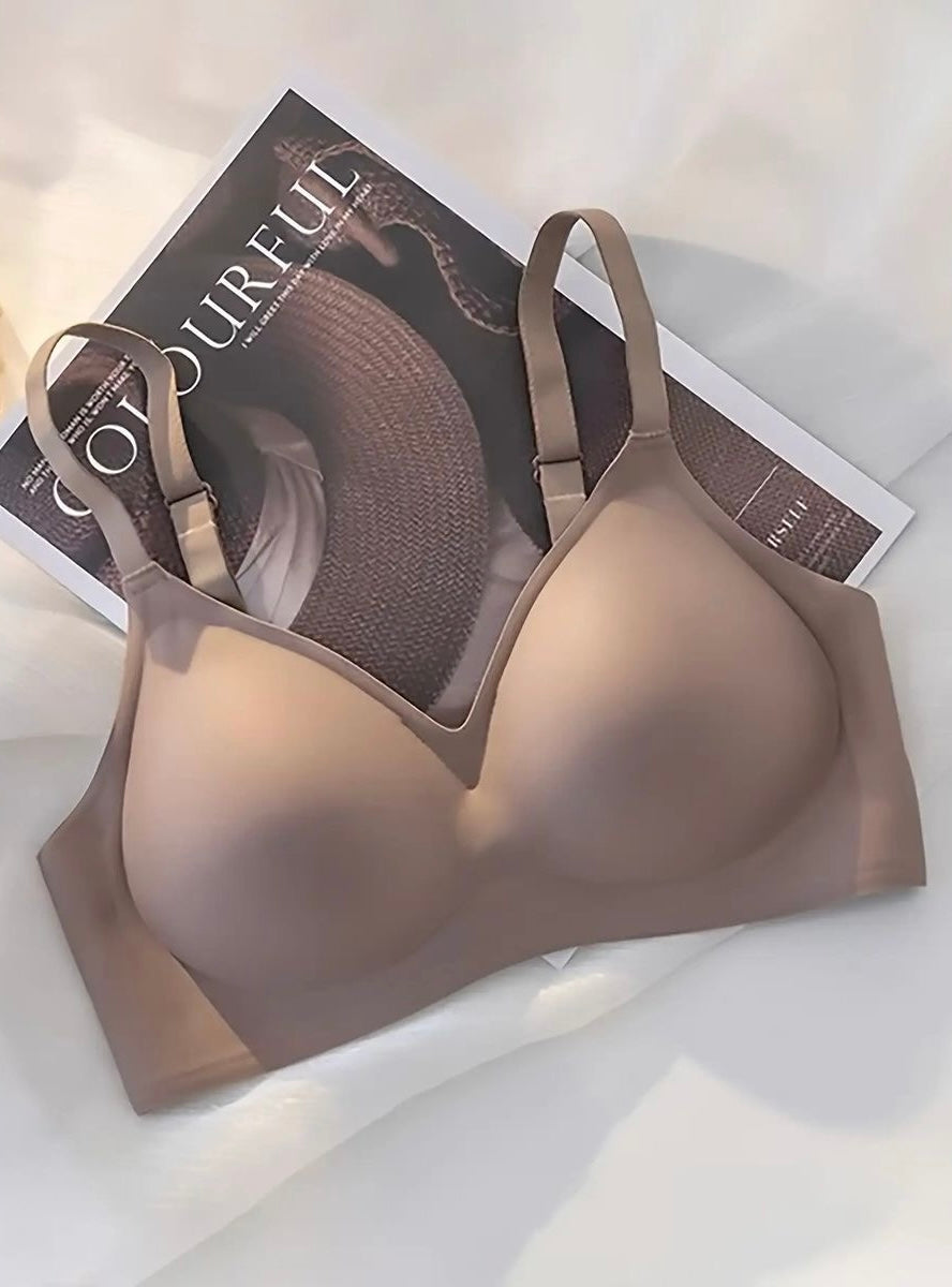Wireless Jelly Bra - Mauve