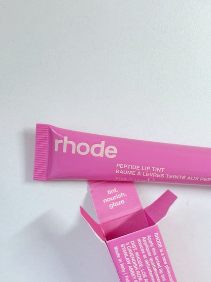 The Glossiest Peptide Lip Tint - Shortcake