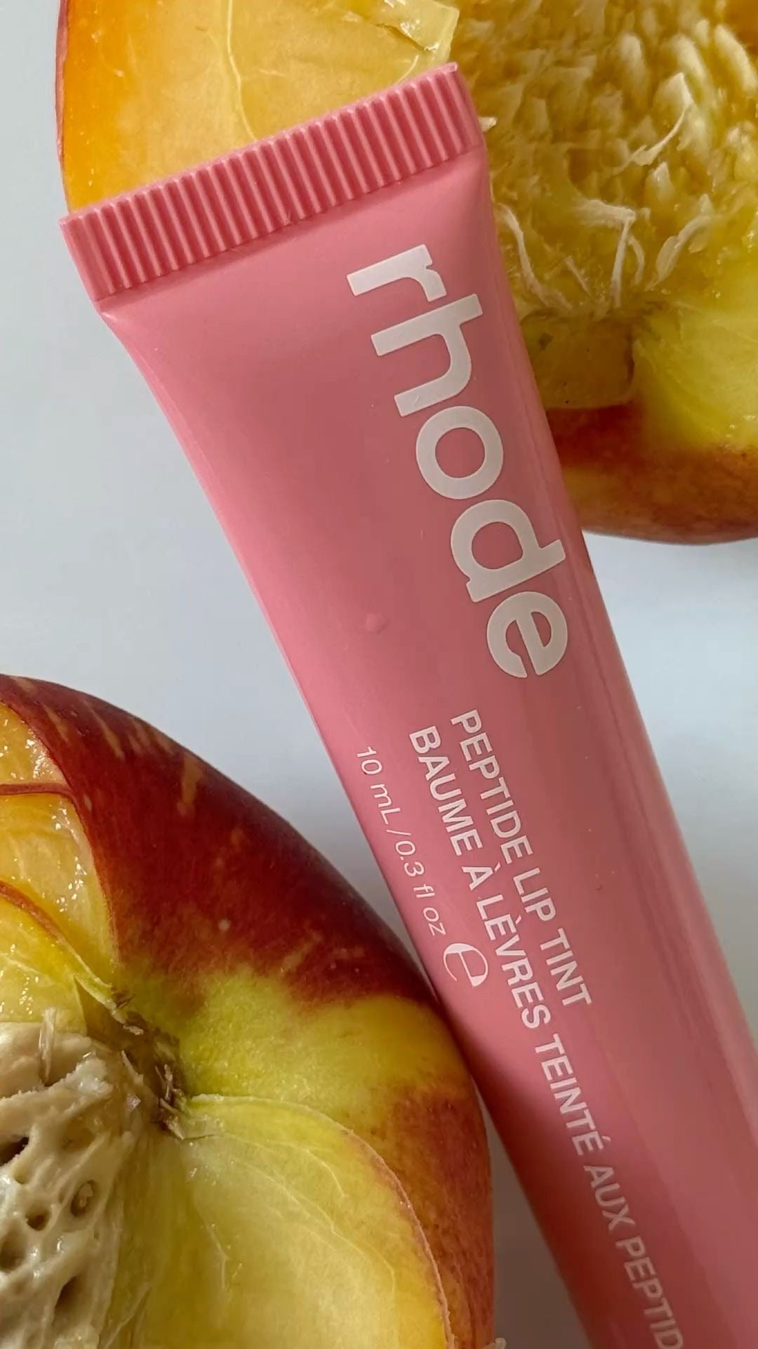 The Glossiest Peptide Lip Tint - Peach Pit