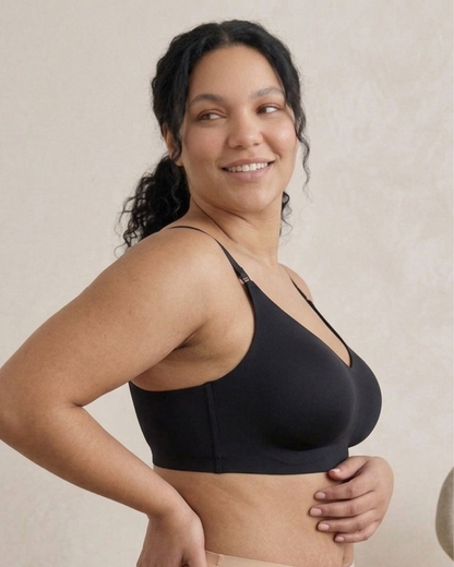 Plus Size - Jelly Bra | Black